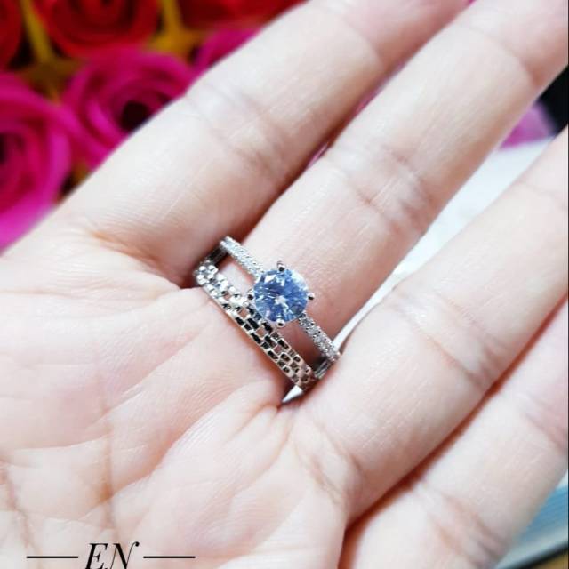 Xuping cincin lapis emas 0970j