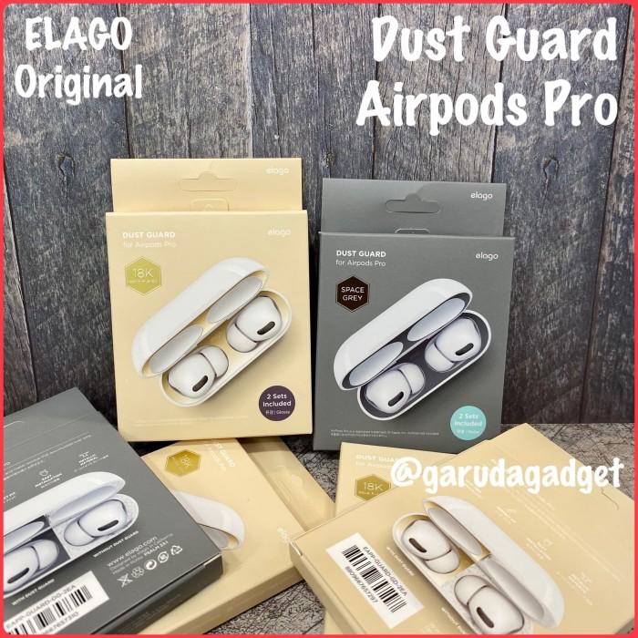 Wearable Elago Dust Proof Guard Apple Airpods Pro 2Set Anti Debu Protector New