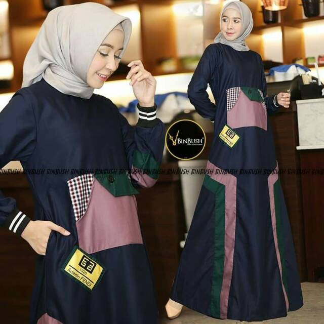 Aurora dress Binbush original SIAP KIRIM