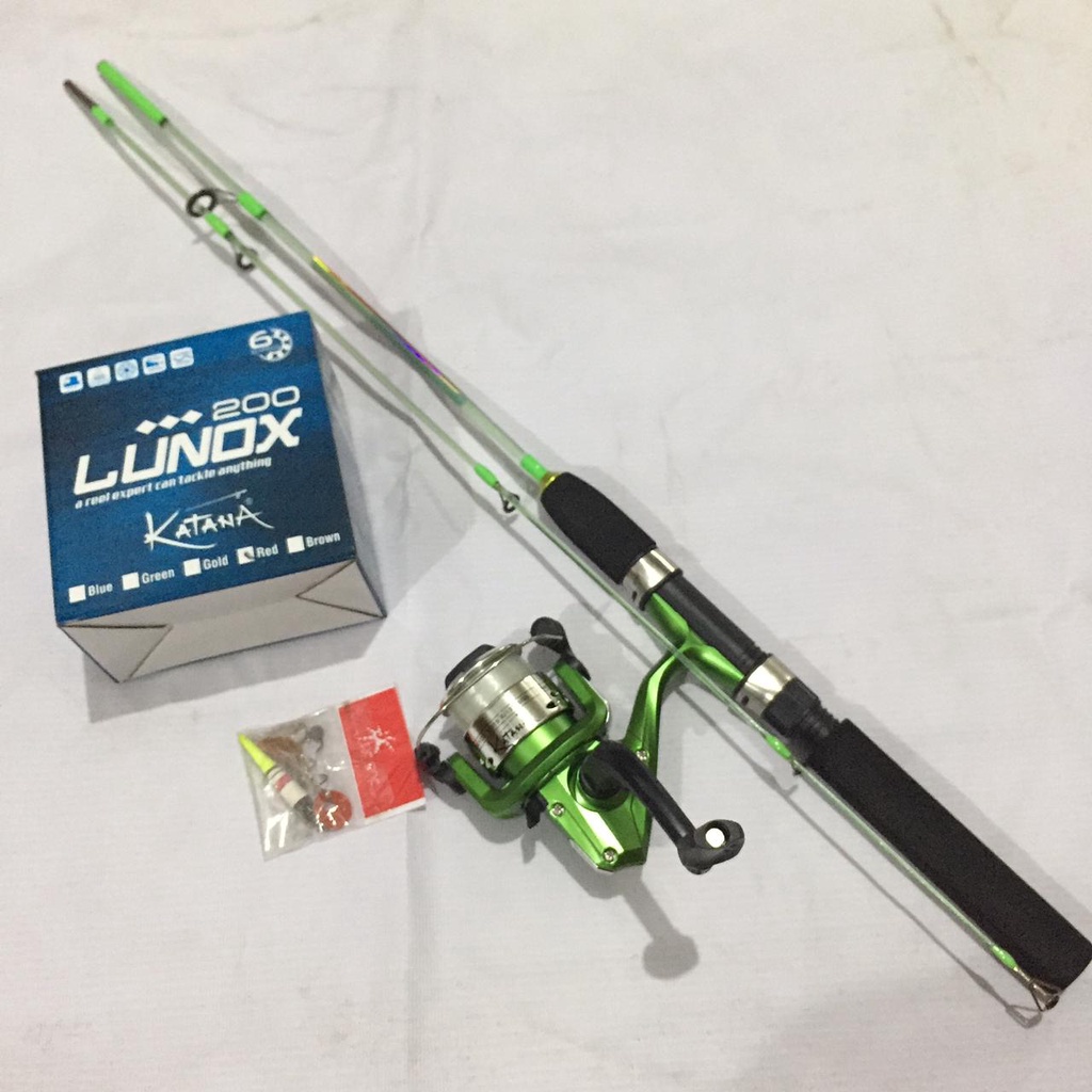 Set Pancing ikan mas Lunox Lengkap