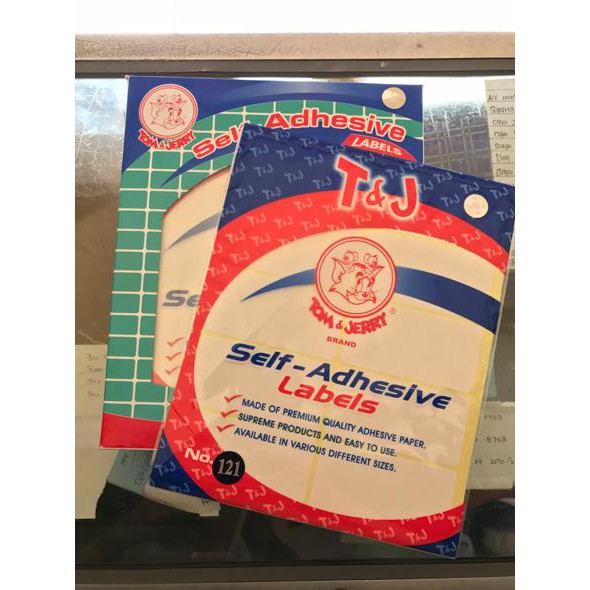 

HOT SALE|BEST SALLER label tom & jerry 121, 103 self adhesive labels