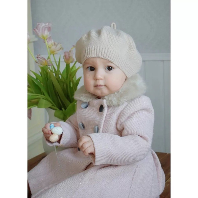 Baby beret hat / Baby korean hat / topi beret bayi