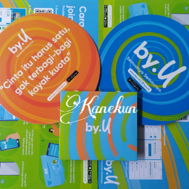 Kartu By.U nomor cantik langsung ingat