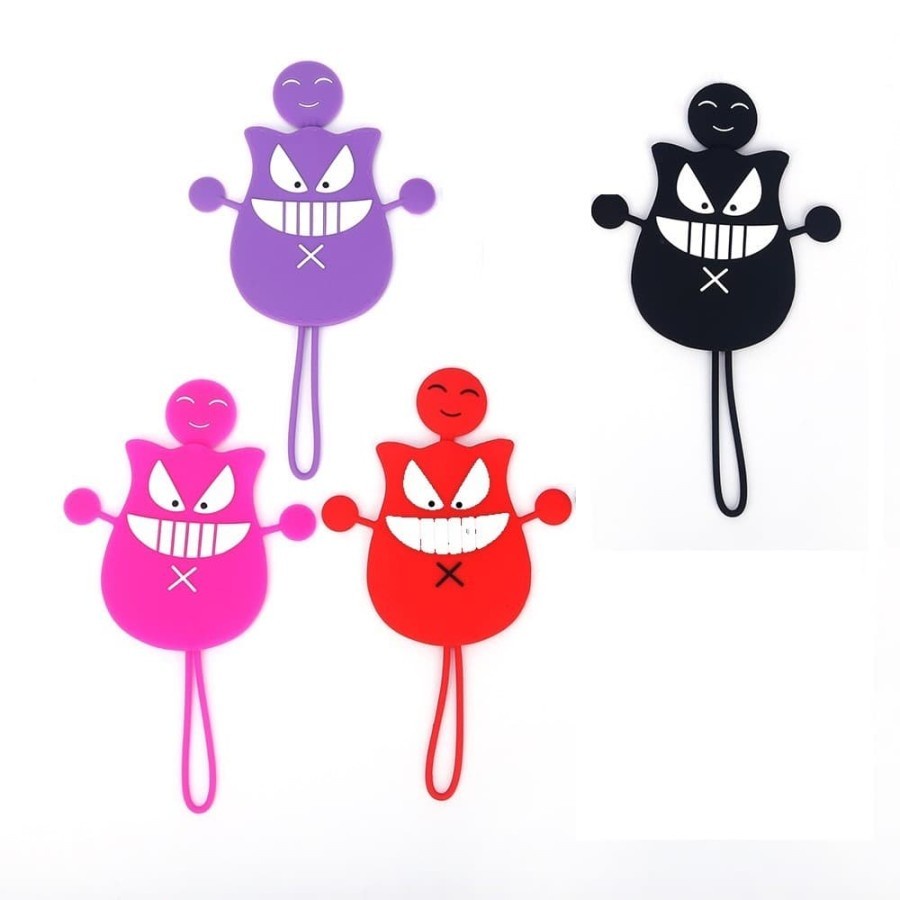 Triple W Gantungan Kunci Silikon Lucu Unik Silicone Keychain Premium