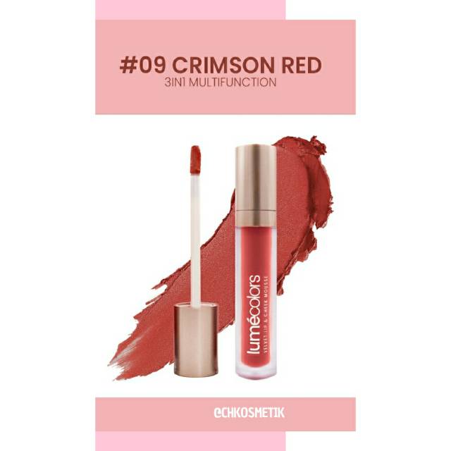 LIPSTICK|LIPSTICK BPOM|LIPSTICK MATTE| LIPSTICK ANTI AIR|LIPSTICK MURAH|LIPSTIK LUMECOLORS