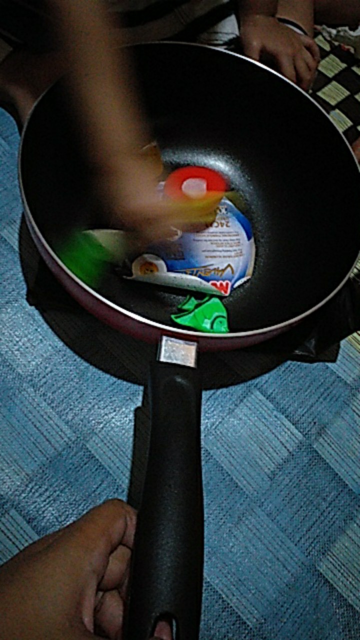 Teflon Fry Pan Valentino Maxim Deep Wok 24 Cm