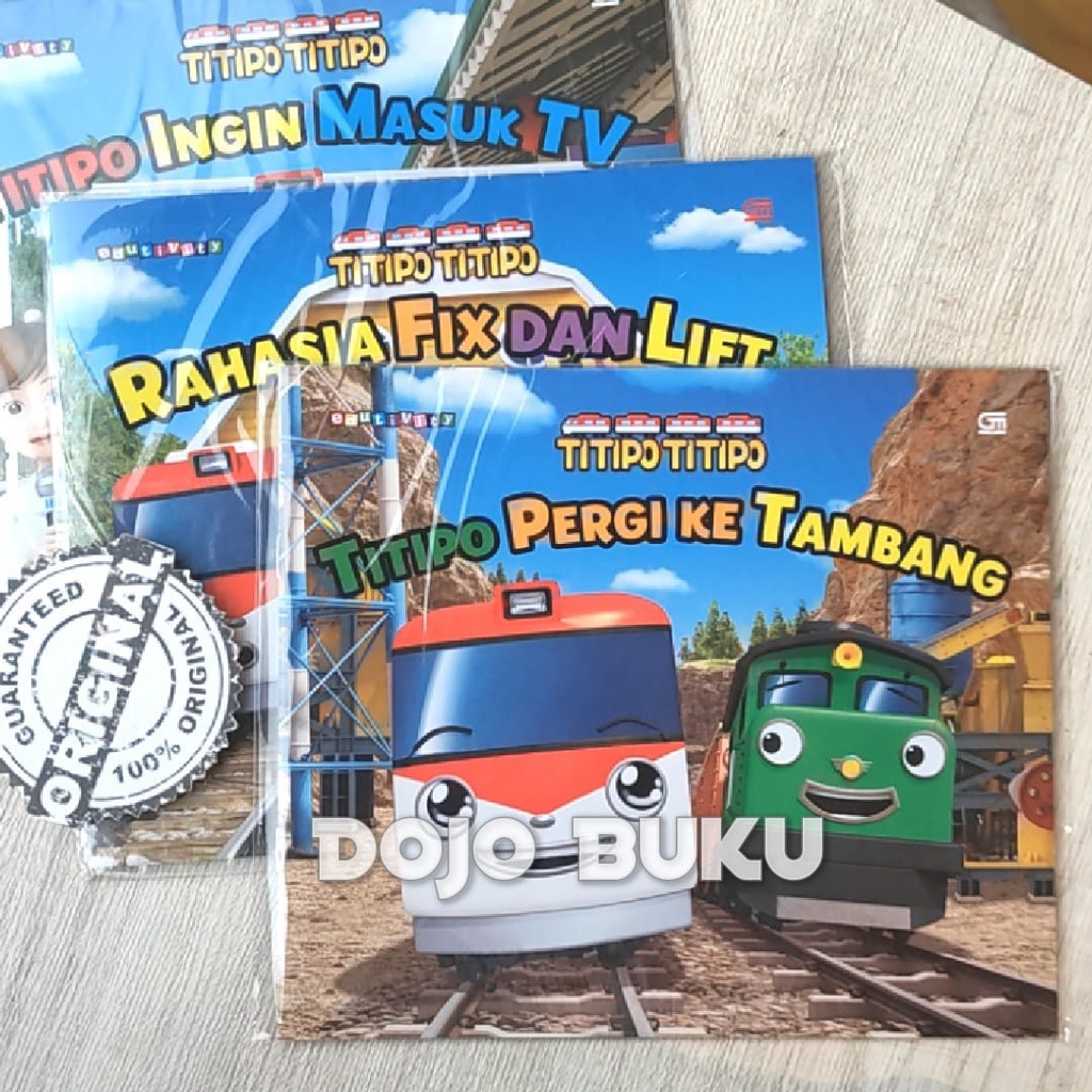 Buku Anak Seri Buku Titipo (Tayo)