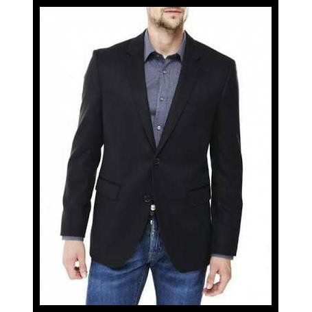 CUCI GUDANG BLAZER BOSS / BLAZER HITAM POLOS / BLEZER PRIA POLOS / ALMAMATER