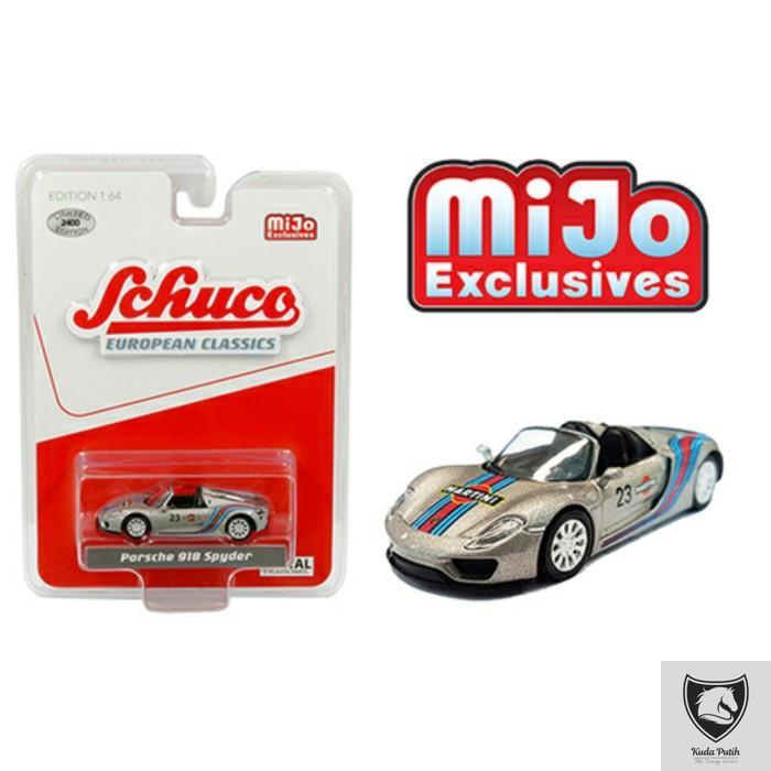 Schuco 1/64 Porsche 918 Spyder Martini By Eastern
