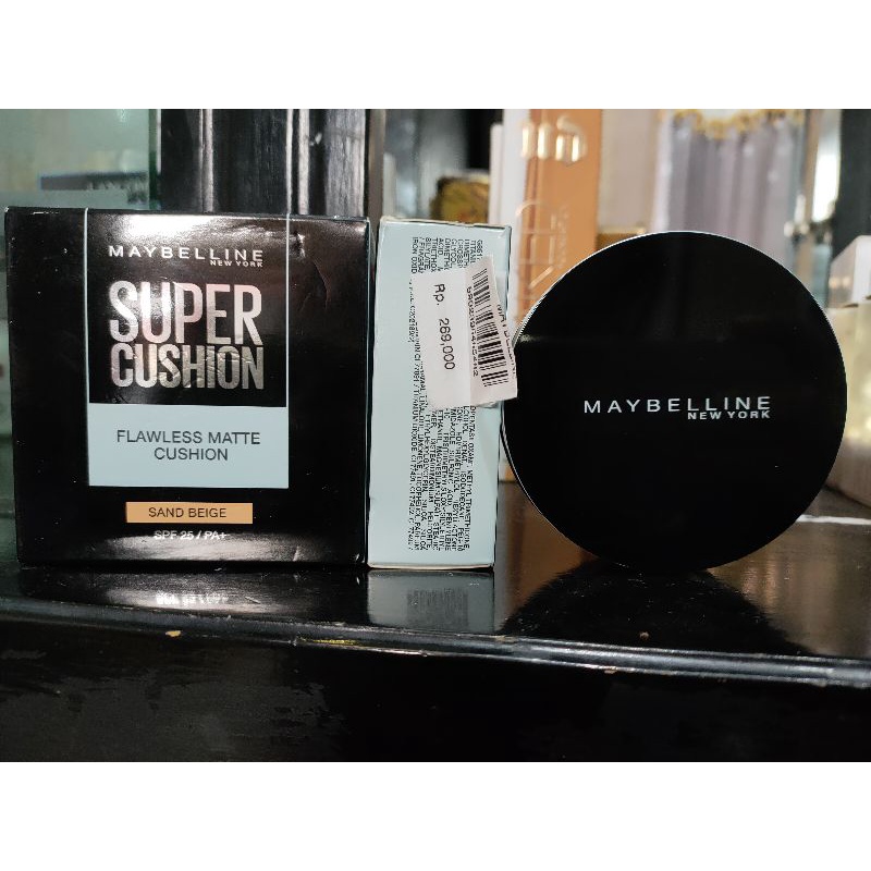 . Maybelline Super cushion SAND BEIGE Spf 50 / Pa ++ ultra cover 14gr