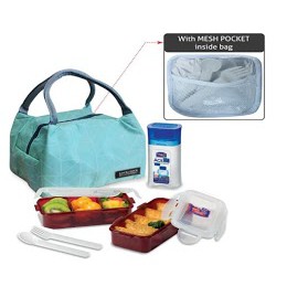 Lock & Lock Lunch Bag Set/ New Lock&Lock Lunch Box/ Bekal makan