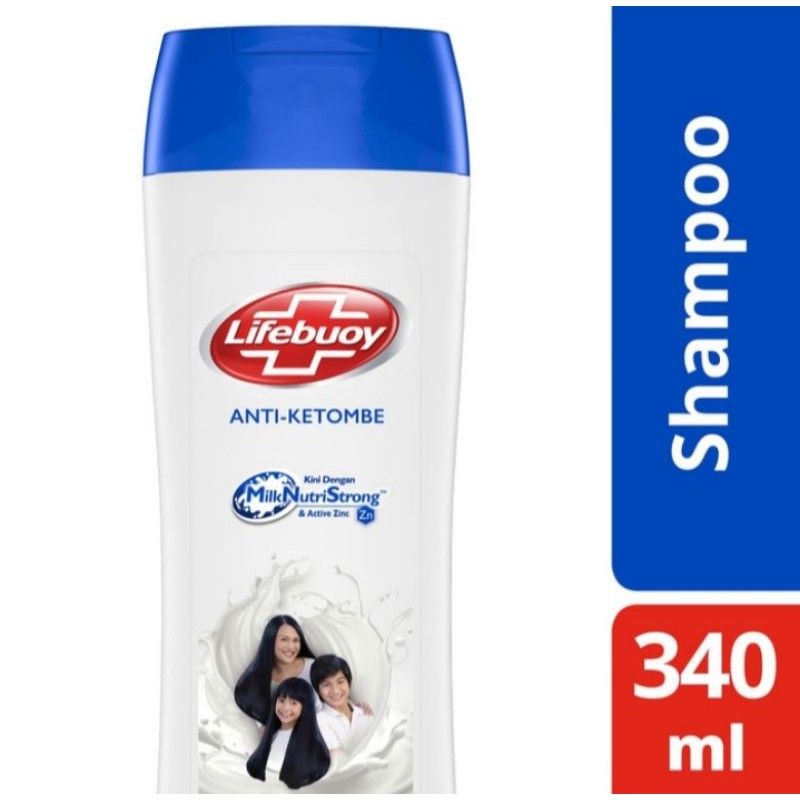 Lifebuoy Anti ketombe sampo biru 340ml