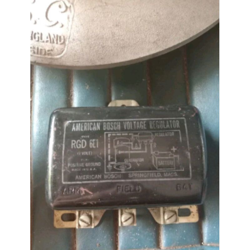 Cut Out Regulator American Bosch Germany Mercy Harley Davidson