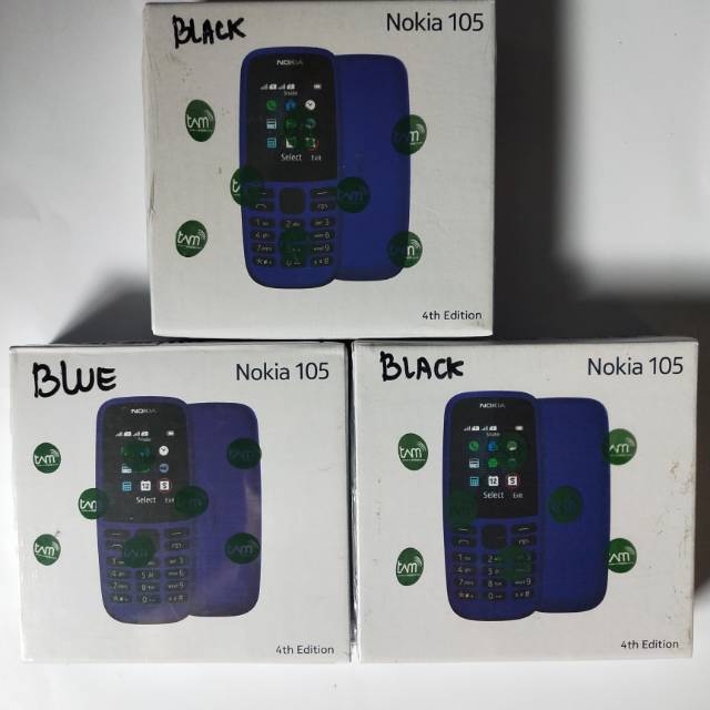 Nokia 105 4th Edition Garansi resmi