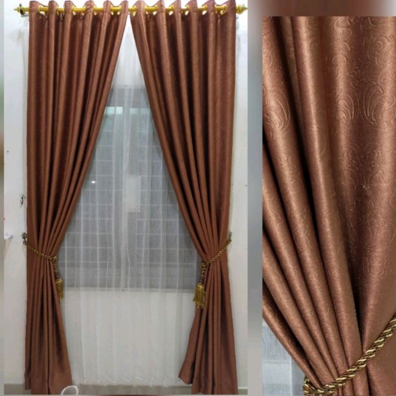 Kain Gorden Polos Embos Minimalis/Kain Gorden Polos Motif/ Kain Gorden/Kain Embos Tebal/Kain Gorden 