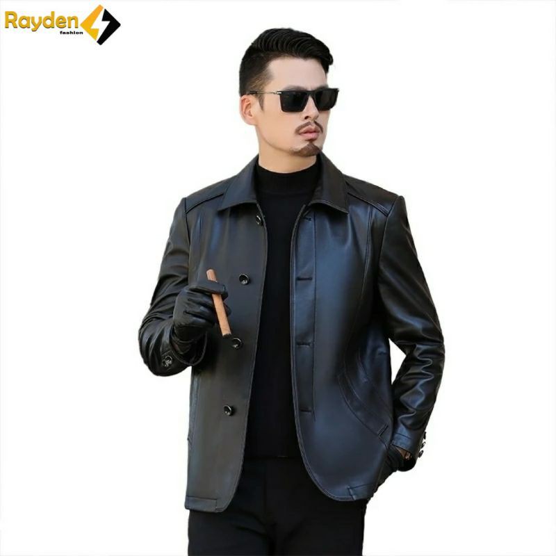 JAKET/JAKET PRIA JASKIT/JAS PRIA/JAKET SEMI KULIT/JAKET KULIT SINTETIS/JAS SEMI KULIT