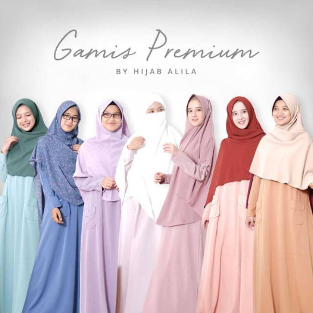 GAMIS PREMIUM BY HIJAB ALILA
