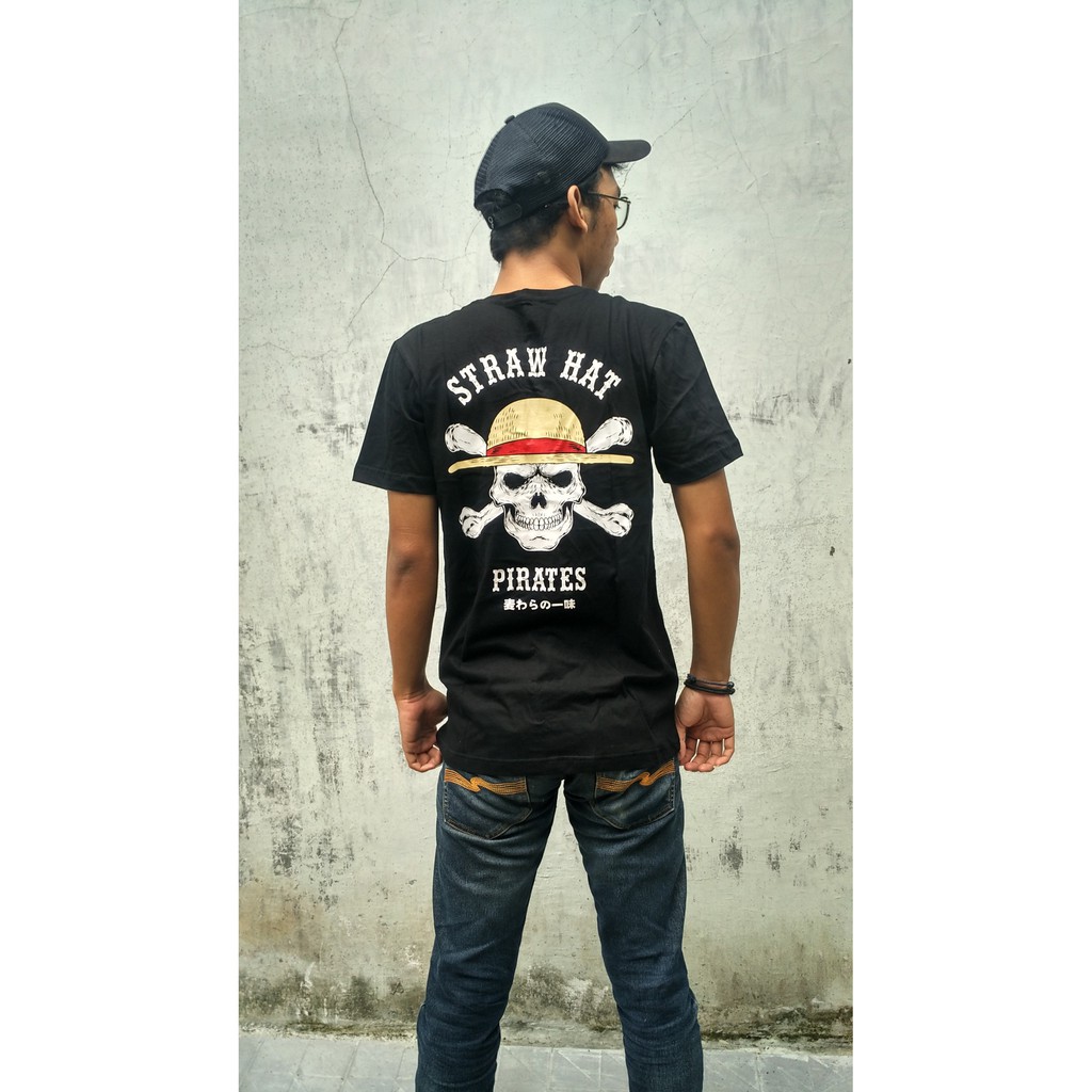 Kaos Anime One Piece Shp Jolly Roger Shopee Indonesia