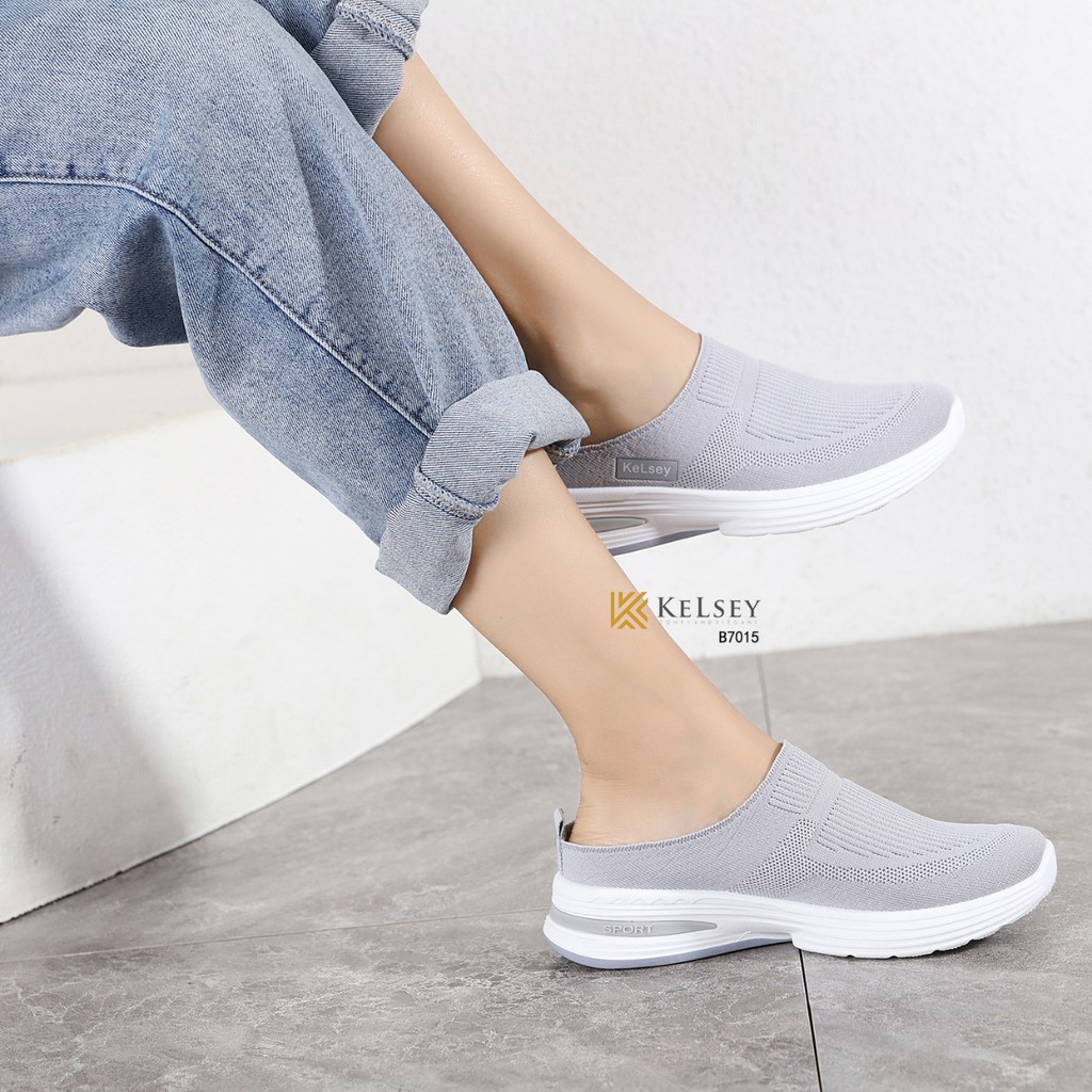 Kelsey Sandal Wedges 4,5cm Flyknit  Wanita B7015