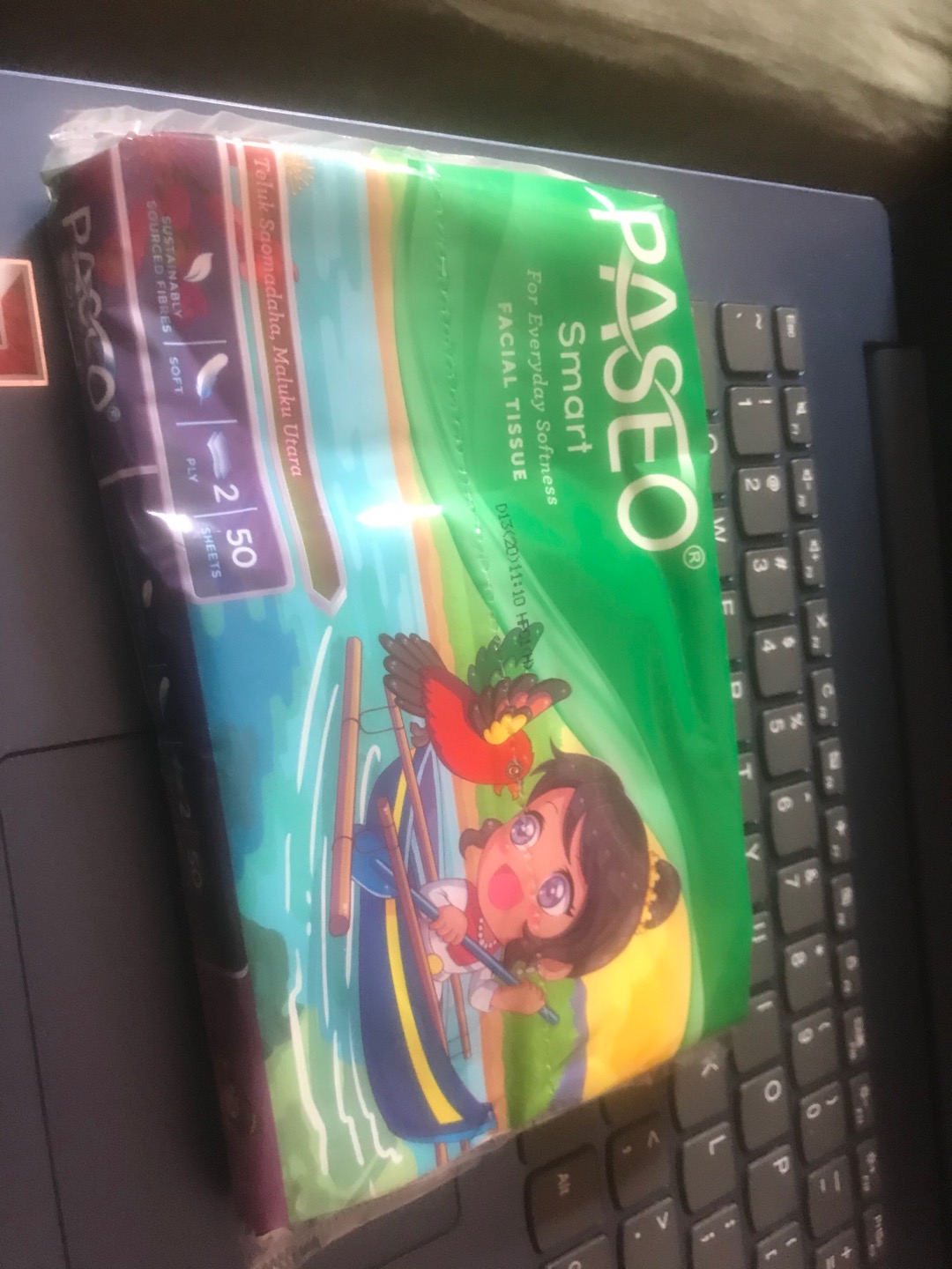 Paseo Travel Pack 50 Sheets 2ply