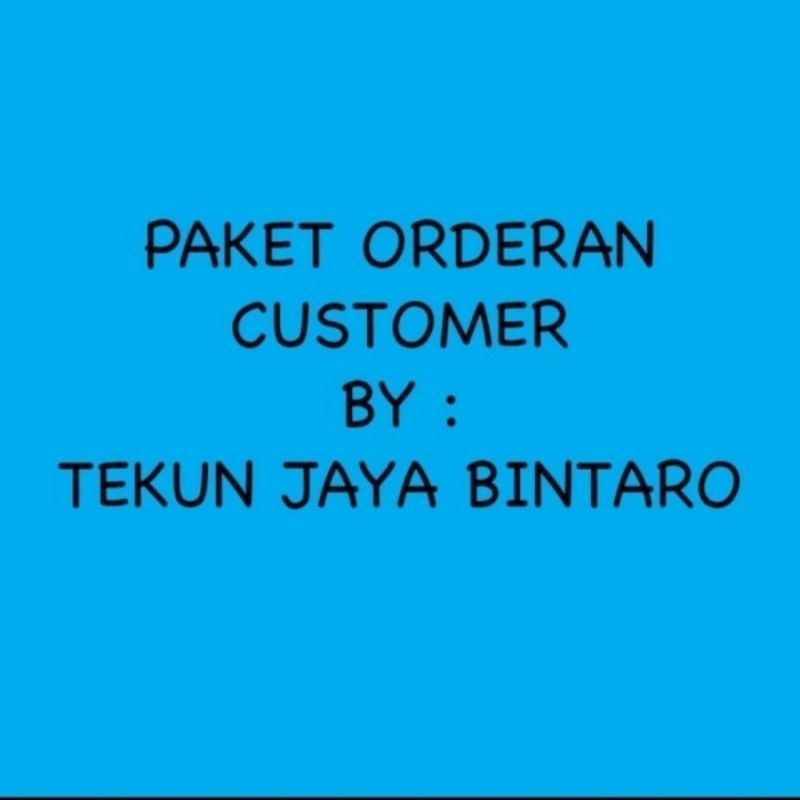 

Po Custumer By Tekun Jaya Bintaro