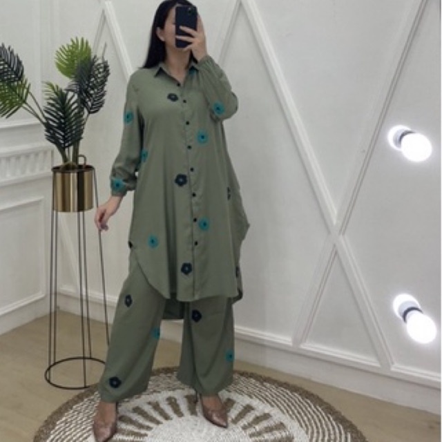 stelan wanita shakila stelan jumbo stelan busui stelan tunik stelan pompom stelan kulot