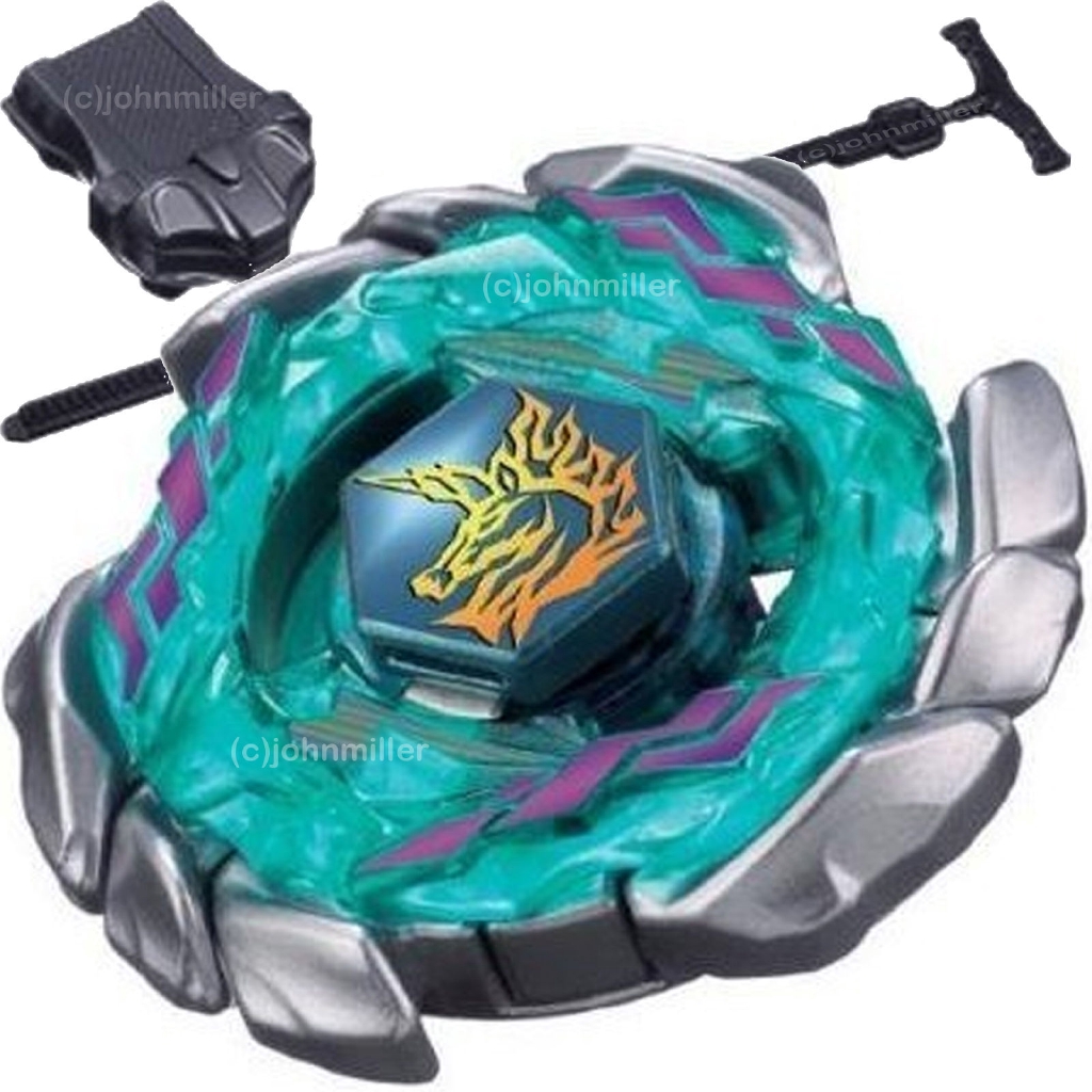 Blitz Unicorno Fusion Striker 4D Metal 1 Set  Master Beyblade-117+Launcher