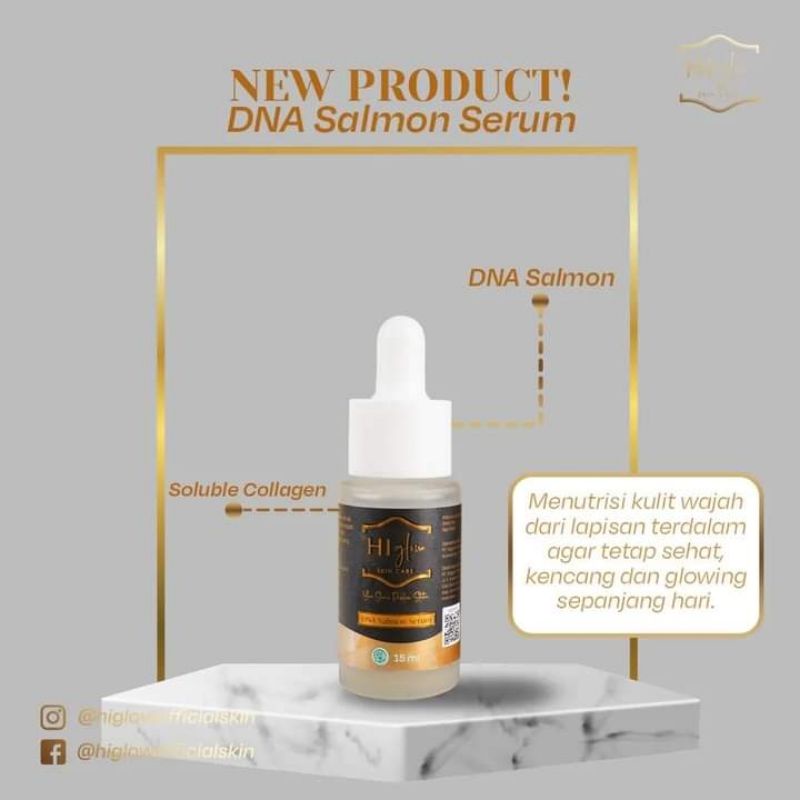 Hi Glow Skincare Serum DNA salmon