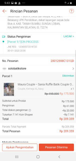 Maura Couple - Sania Ruffle Batik Couple Ori Ndoro Jowi Dnt Garansi Termurah Shopee