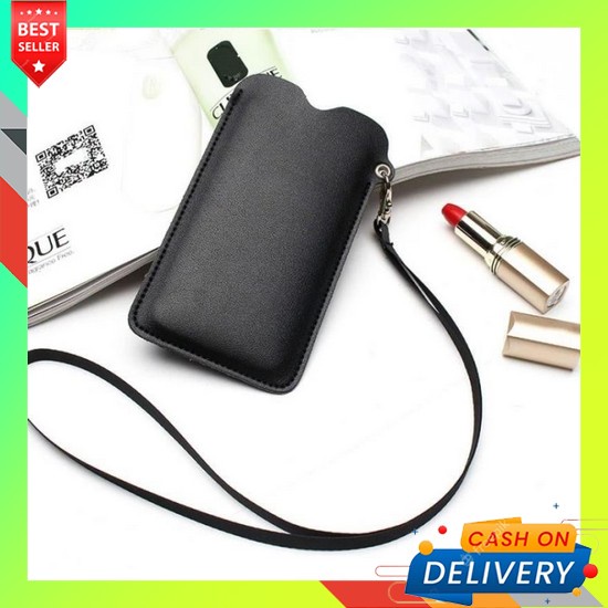 Tas Selempang Wanita Kekinian//Tas Selemapang Bordir V Terbaru// Ck Hitam// Tas Dompet Penyimpanan H