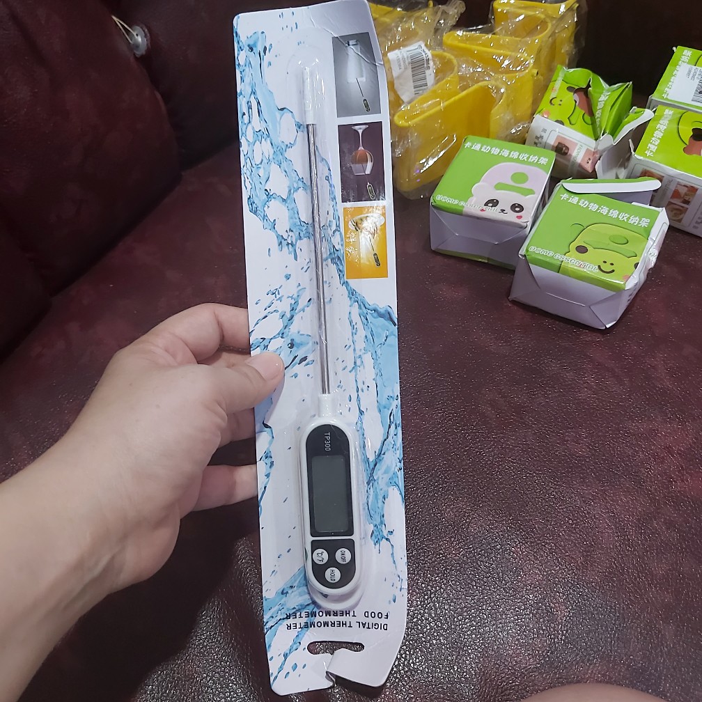 Termometer Elektronik Digital Untuk Mengukur Suhu Makanan/minyak/susu