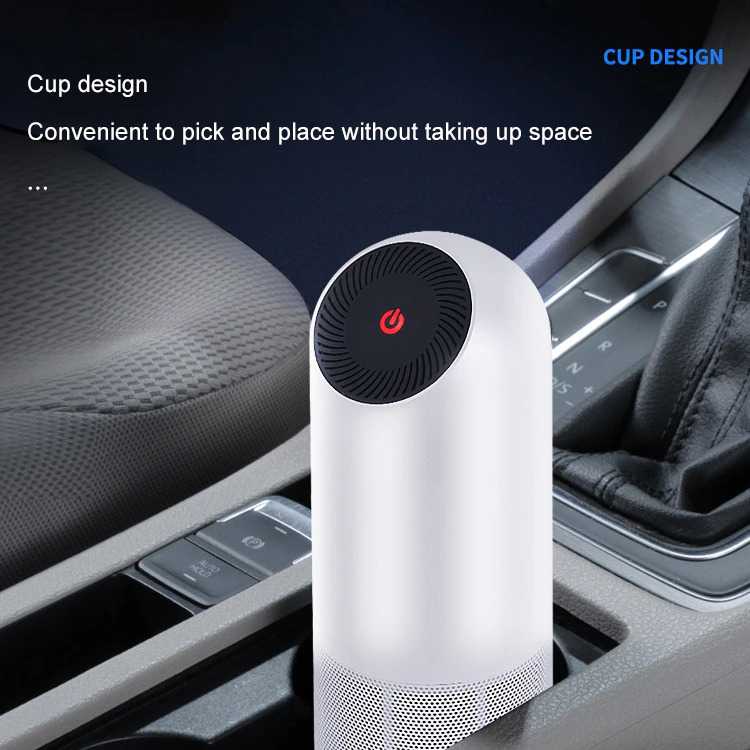 Cuci Gudang YCZP Pembersih Udara Mobil Car UV Air Purifier Cleaner HEPA - XWY-2020