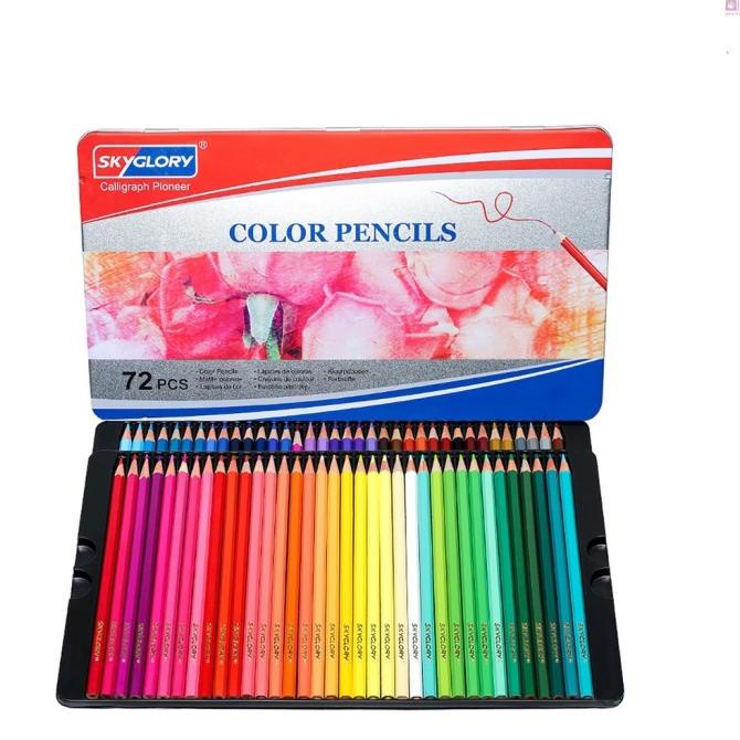 

G & M SKYGLORY SET PENSIL WARNA 72 WARNA DENGAN KOTAK PENYIMPANAN META DFD6546E