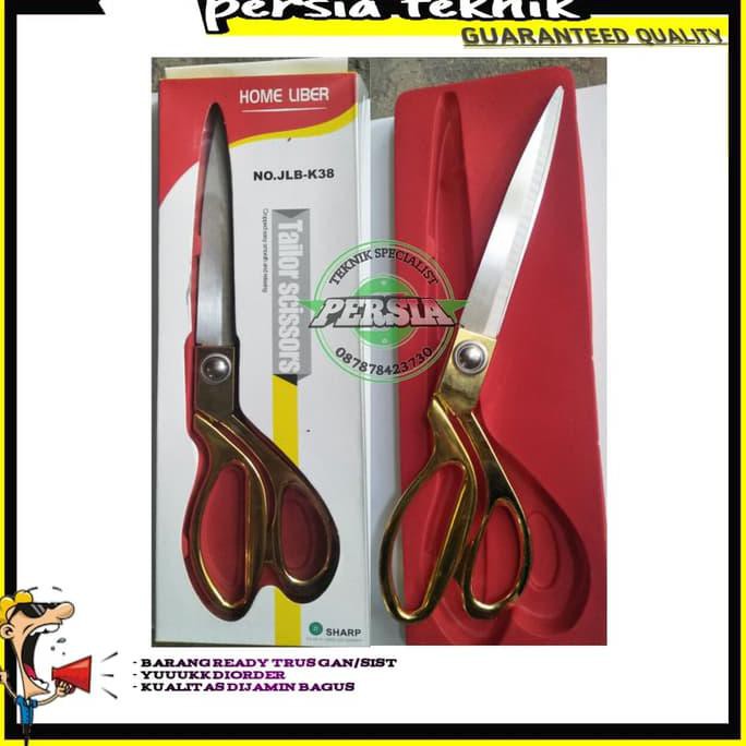 

GUNTING BAHAN TAILOR NO. JLB-K38 GAGANG EMAS HOME LIBER