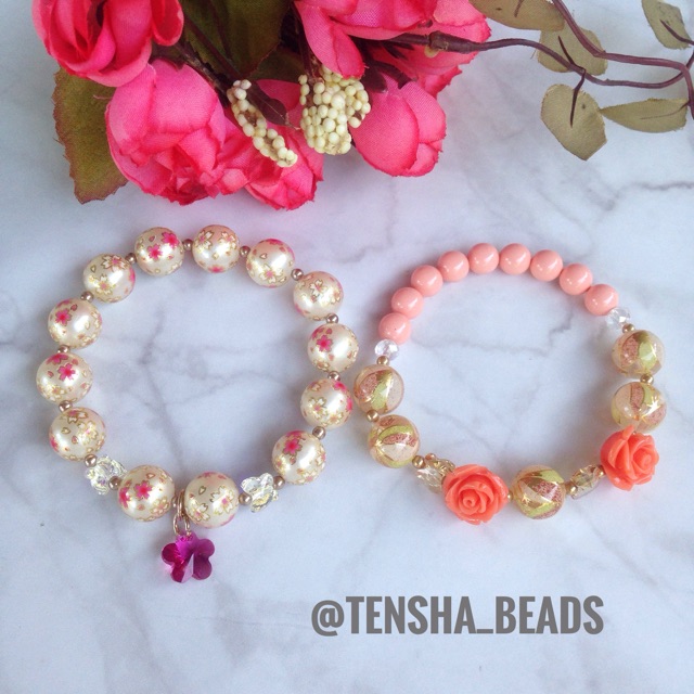Tensha bracelet with swarovski