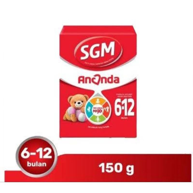 SGM Ananda 2 (6-12 Bulan) Formula Bayi Bubuk 150gr