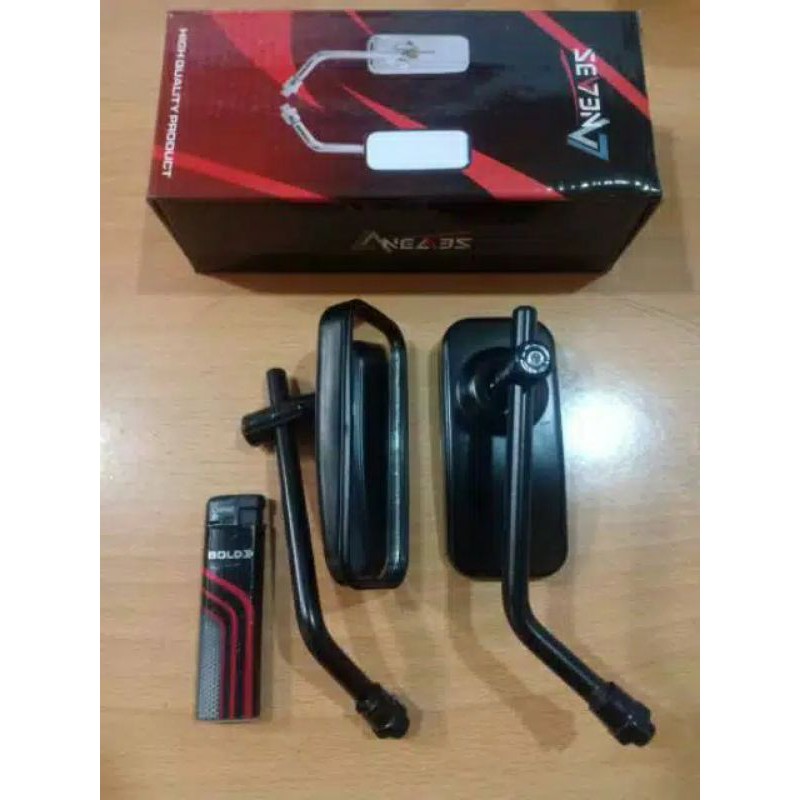 SPION CB KOTAK HITAM BLACK DRAT HONDA