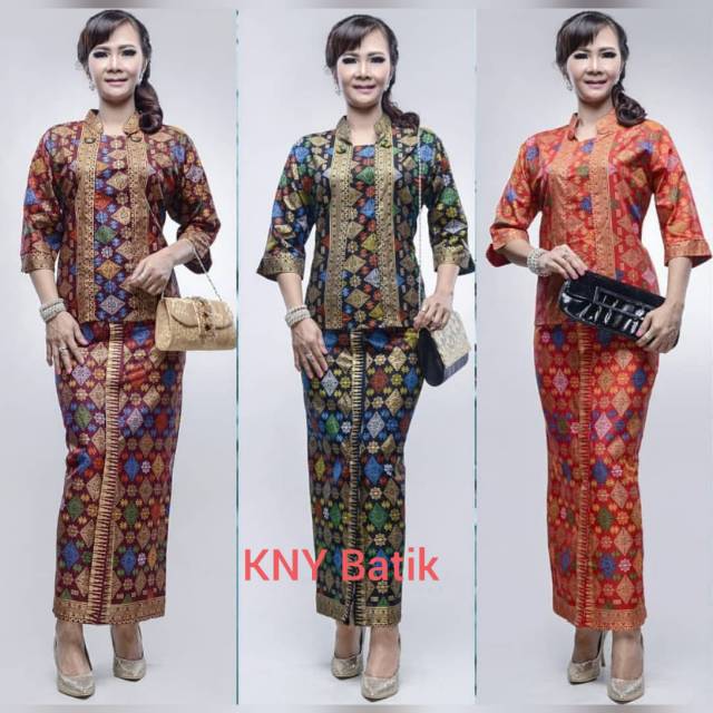 Baju Wanita / setelan batik / rok blus batik /  baju batik