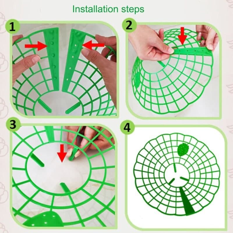 Penyangga Tanaman Strawberry Peralatan Kebun Taman FEZONE