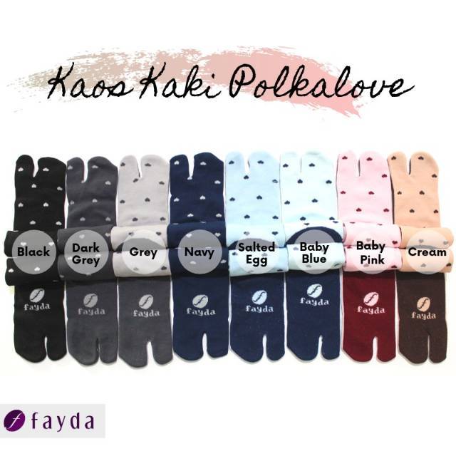 FAYDA Kaos kaki polkalove