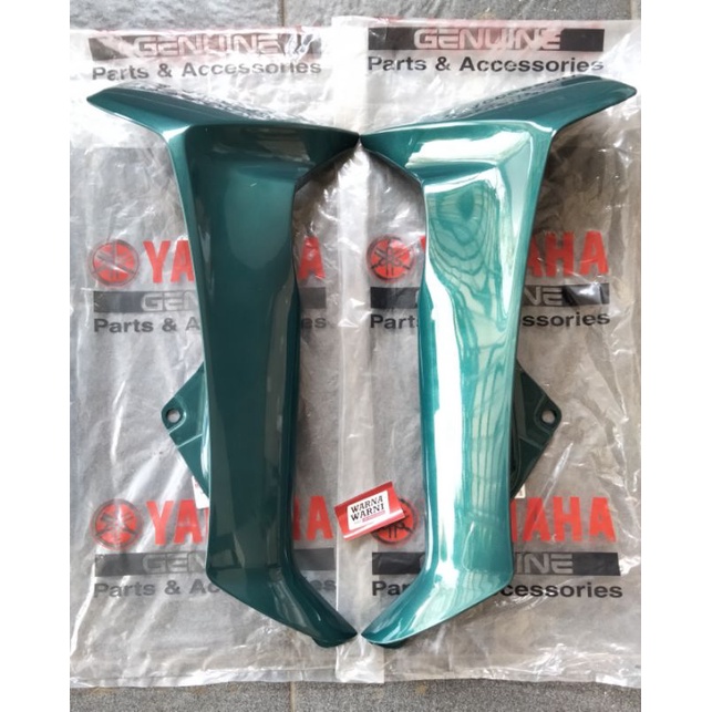 Legshield leksil sayap luar F1ZR FIZR hijau Caltex ORI