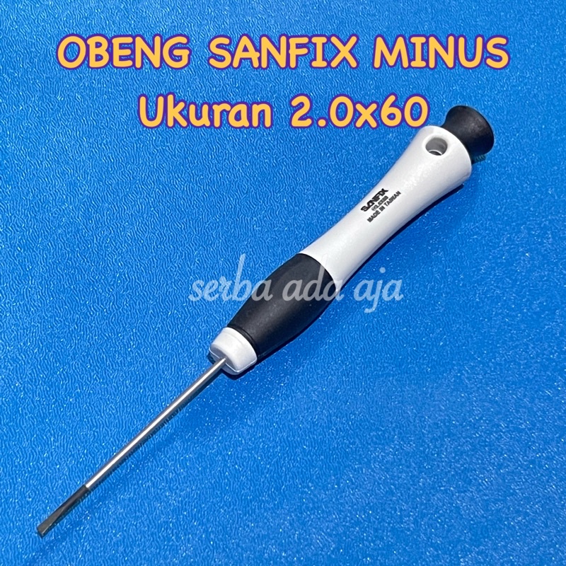 Obeng Sanfix Minus -2.0x60 / Obeng Min (-) / Obeng Sanfix