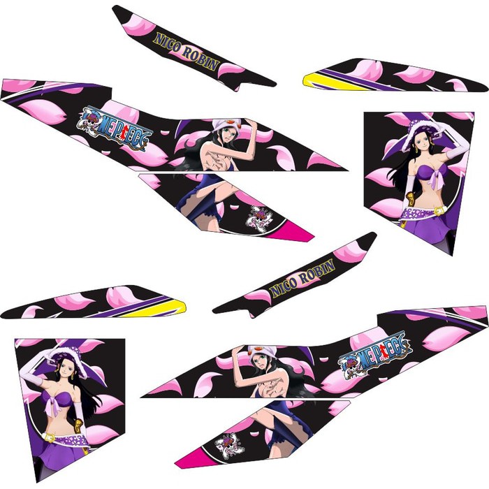 Sticker X-Ride Striping One Piece Robin