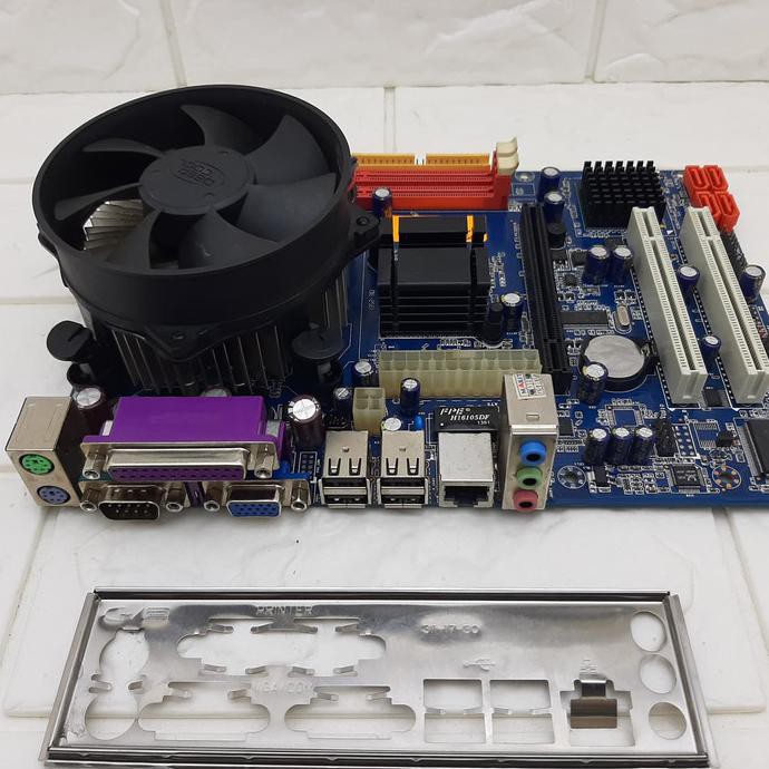 Best Produk] Mobo G41 Esonic Processor Core 2 Duo E7300 Fan Lga 775 Ddr 3