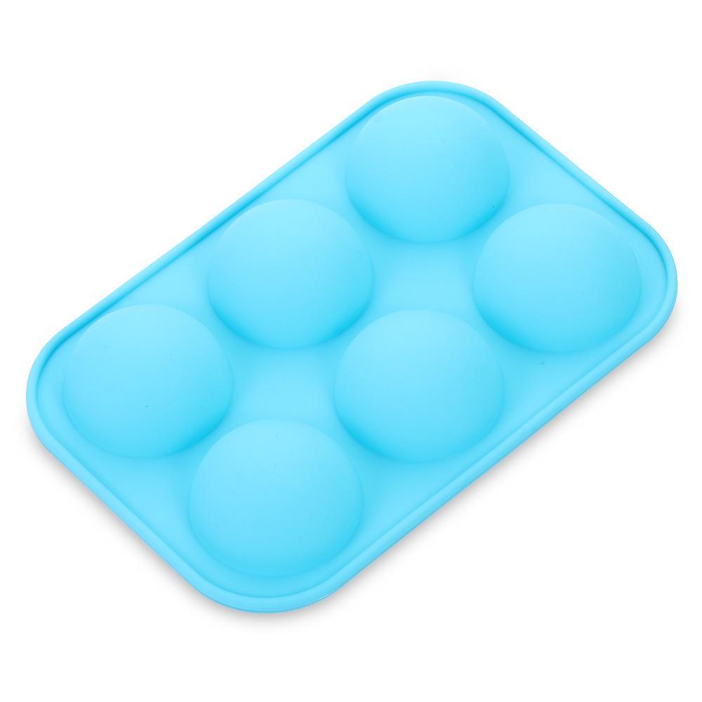 R-FLOWER Half Ball Sphere Cetakan Jelly Puding Permen Coklat Muffin Cake Pan