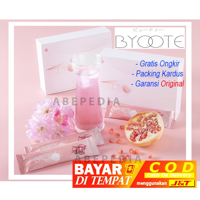 (Bisa COD) Byoote Collagen Drink 1 box isi 16 sachet Byote Kolagen Official