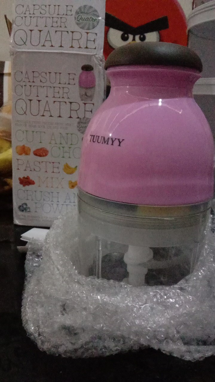 Blender Kapsul Portable Chopper Penggiling Daging Alat Dapur Perabotan Rumah Tangga Aksesoris Dapur