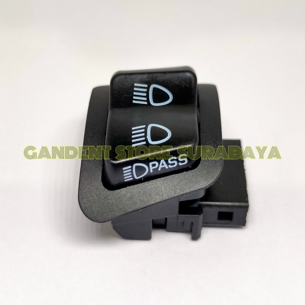 Saklar Pass Beam 4 Pin Tombol Dimmer Pass Honda