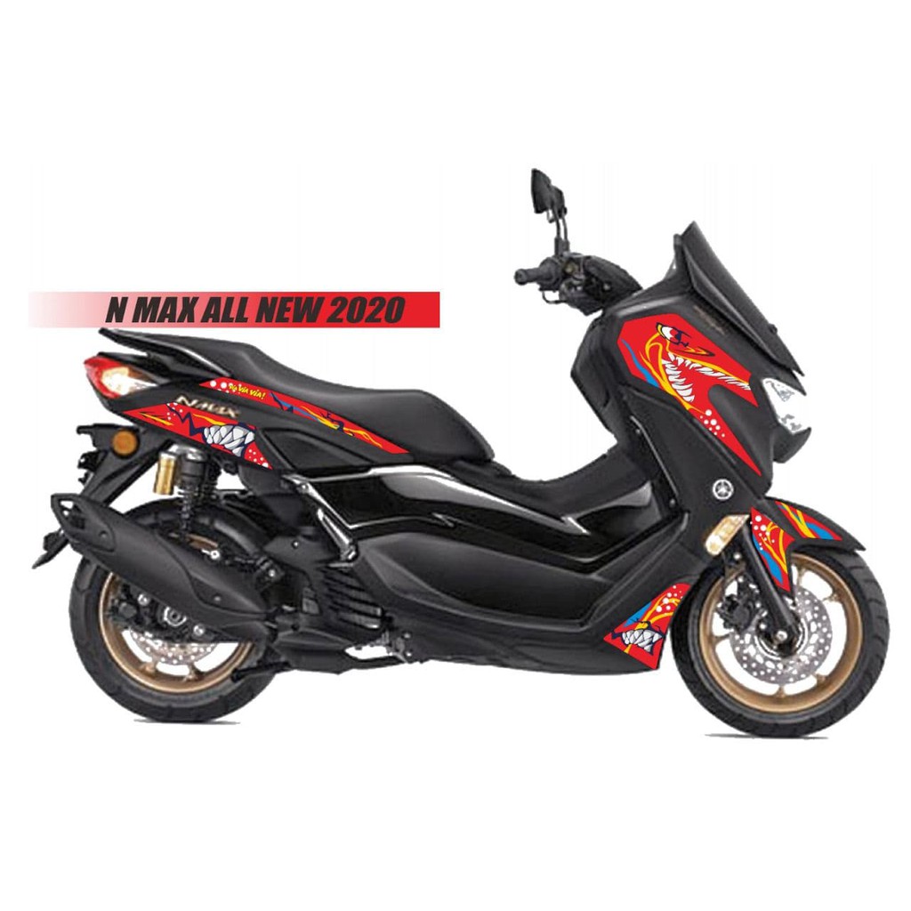 decal striping stiker motor nmax shark 2020