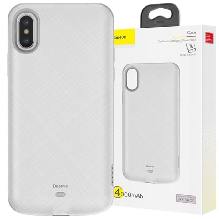 Veraangenamen Beroep koper Jual Baseus iPhone X / Xs Battery / Power Case Backpack Powerbank 4000mAh |  Shopee Indonesia